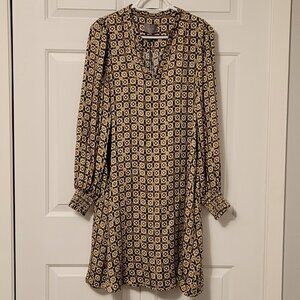 NWT Eco Fabric Midi Dress With Pockets